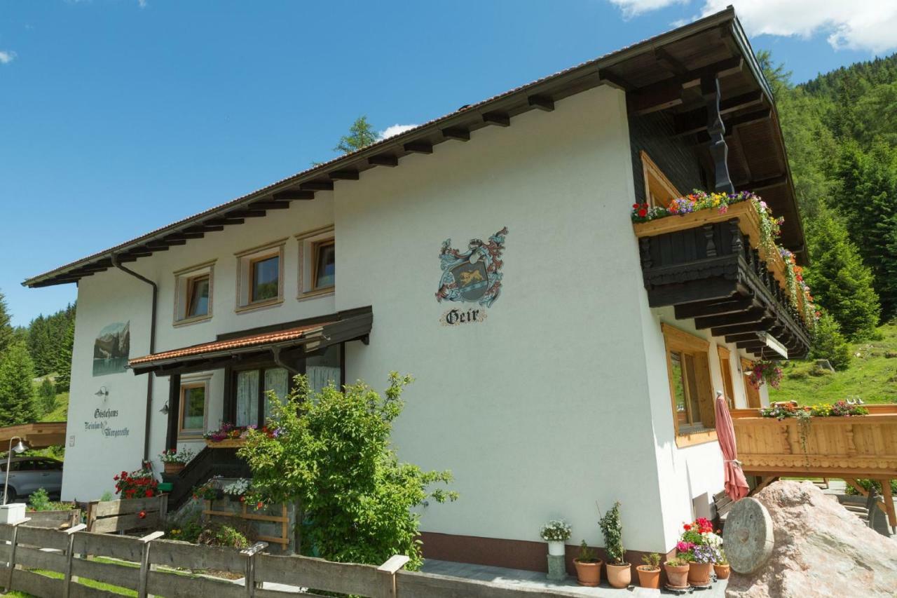 Gaestehaus Geir Apartment Obernberg am Brenner Exterior photo